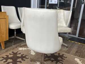 Eight mid-century kitchen chairs - 4