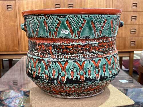 17 · West German Spara mid-century ceramic planter