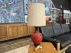 Italian mid-century ceramic table lamp