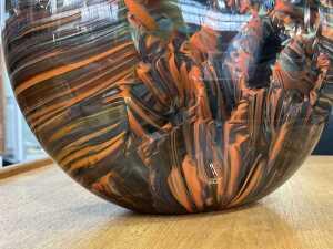 Formia Murano art glass ovoid vase - 3