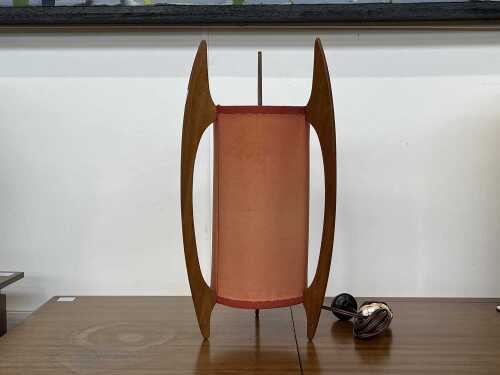 30 · Mid-century rocket lamp