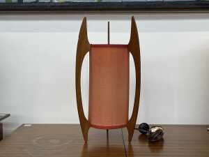 Mid-century rocket lamp