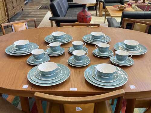 Royal Doulton 'Cascade' porcelain dinner setting for eight
