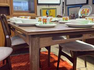 Fler '58 mid-century blackwood five-piece dining suite - 4