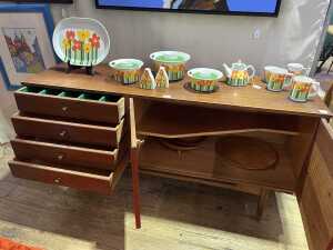 Fler '58 mid-century blackwood sideboard - 3