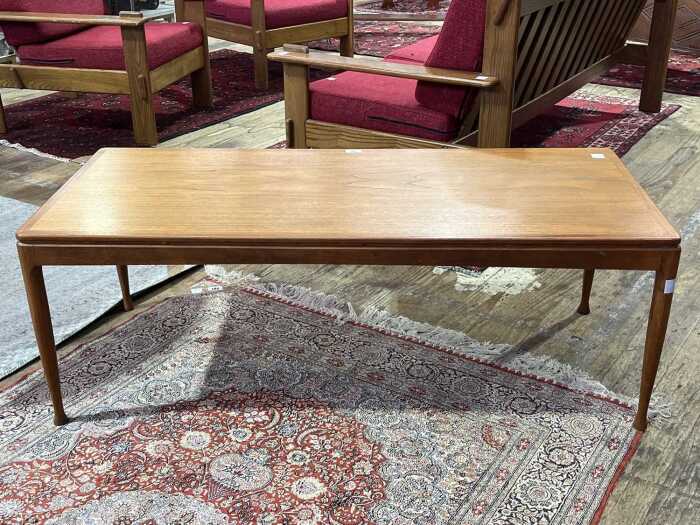 Alpa mid-century teak coffee table