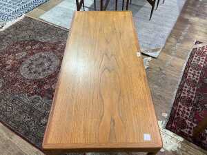 Alpa mid-century teak coffee table - 2