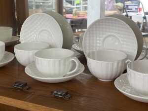 Set of 12 Wedgwood 'Night and Day' porcelain duos - 2