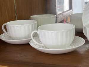 Set of 12 Wedgwood 'Night and Day' porcelain duos - 4