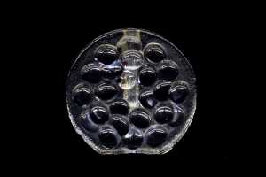 Walther Glass 'Solifleur' bud vase, 1970s
