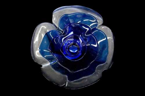 Günter Ferdinand Ris for Rosenthal Studio Linie, 1977 annual limited edition glass sculpture
