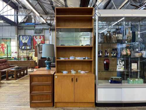 70 · Mid-century teak cabinet