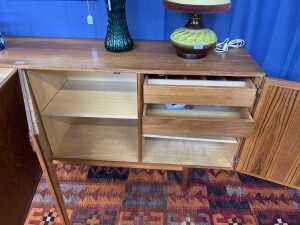 Parker mid-century teak sideboard - 3