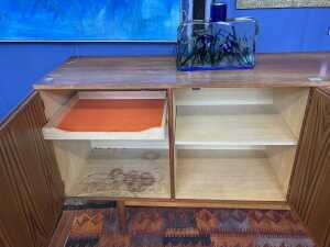 Parker mid-century teak sideboard - 4