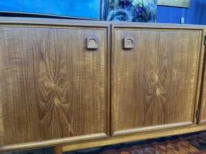 Parker mid-century teak sideboard - 5