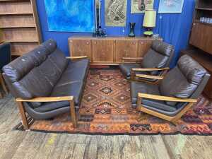 Tessa T21 mid-century three-piece lounge suite