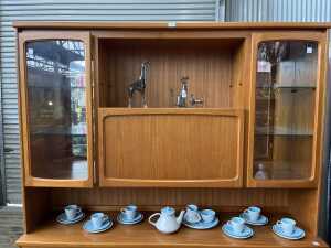 Noblett mid-century teak wall unit - 2