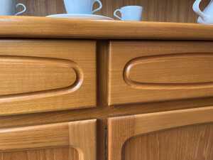 Noblett mid-century teak wall unit - 6