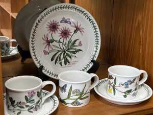 Portmeirion 'The Botanic Garden' porcelain dinner setting for four - 2