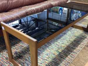 Alrob mid-century teak nesting set of tables - 3