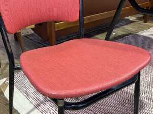 Mid-century kitchen table and two dining chairs - 4