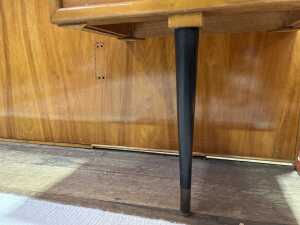 Mid-century maple bedhead, 1950s - 5