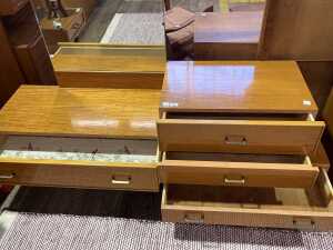 Hayson Mid-century maple dressing table - 4