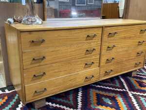 Hayson Mid-century maple dressing table - 2