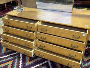 Hayson Mid-century maple dressing table - 4