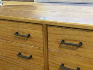 Hayson Mid-century maple dressing table - 6