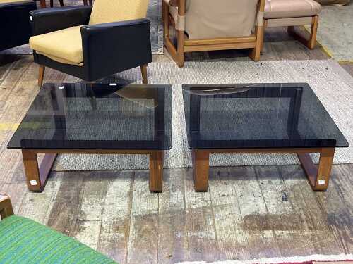 Pair of Tessa T4 coffee tables