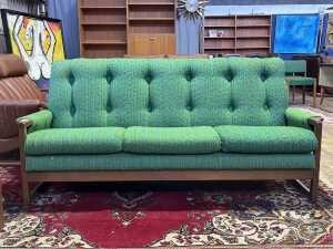 Mid-century three piece lounge suite - 3