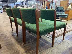 Set of six mid-century dining chairs - 3