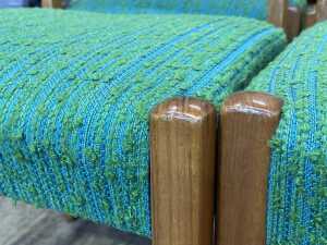 Set of six mid-century dining chairs - 5