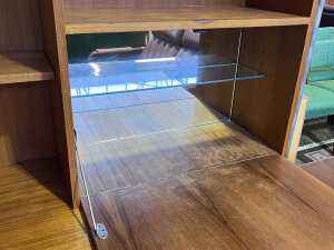 Mid-century teak wall unit - 4