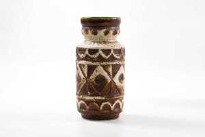 Two mid-century West German pottery vases - 4