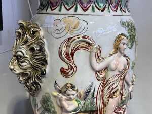 Capodimonte porcelain vase - 2