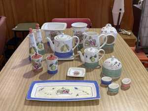 Wedgwood 'Sarah's Garden' Queen's Ware porcelain kitchen and homewares