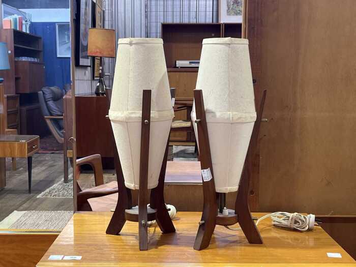 Pair of mid-century table lamps