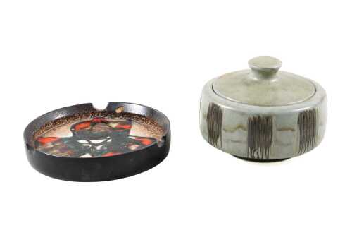 Two mid-century ceramic pieces