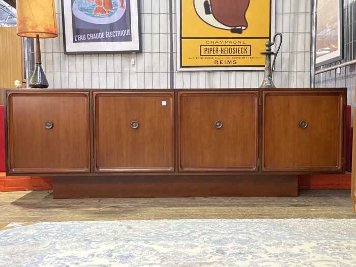 Parker mid-century teak sideboard, 1970s