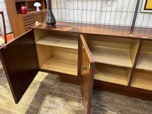 Parker mid-century teak sideboard, 1970s - 3