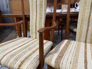 Parker mid-century teak dining suite - 4