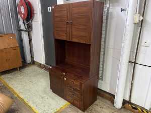 Danish mid-century rosewood cabinet, 1970s - 2