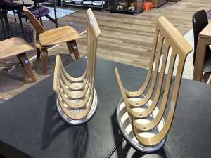 2 x Michael Graves magazine racks - 2