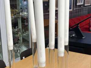 Gaia & Gino 'Mistic' glass candelabra - 2