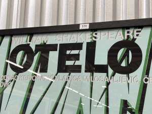 Boris Bućan (1947-2003), Shakespeare's Otelo, Zagreb, 1983. Reproduction screenprint on paper - 3