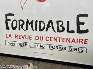Ren&eacute; Gruau, Formidable: La Revue du Centenaire, c. 1988. Offset lithographic print on paper - 2