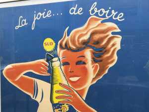 Jacques and Pierre Bellenger, SUD advertising poster. Reproduction print on paper - 3