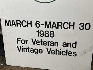Castrol World Rally 1988 metal sign - 3